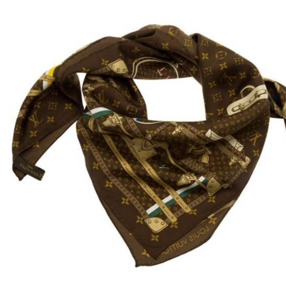 New LV Monogram Trunk Scarf! - Picture 2 of 6